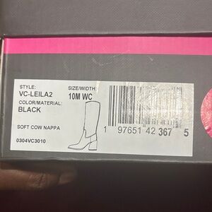 Vince Camuto Black Riding Boots BRAND NEW